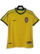 Camiseta Brasil 1998 I Casa - Versión Retro