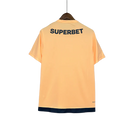 Camiseta São Paulo 24/25 Entrenamiento - Beige - Todos los Patrocinios - Versión Aficionado