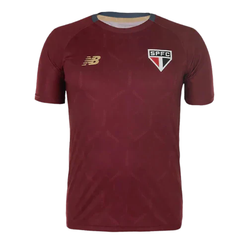 Camiseta São Paulo 25/26 Entrenamiento - Burdeos - Versión Aficionado