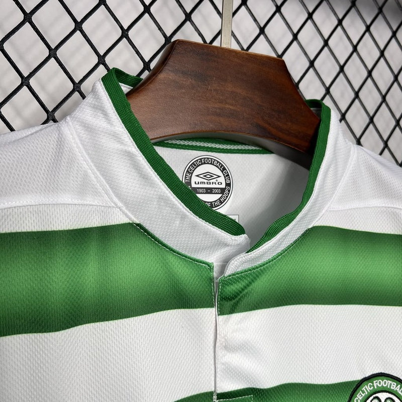 Camiseta Celtic F.C. 03/04 I Casa - Versión Retro