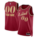 Camiseta NBA - Cleveland Cavaliers - 23/24 - Burdeos - Edición Ciudad