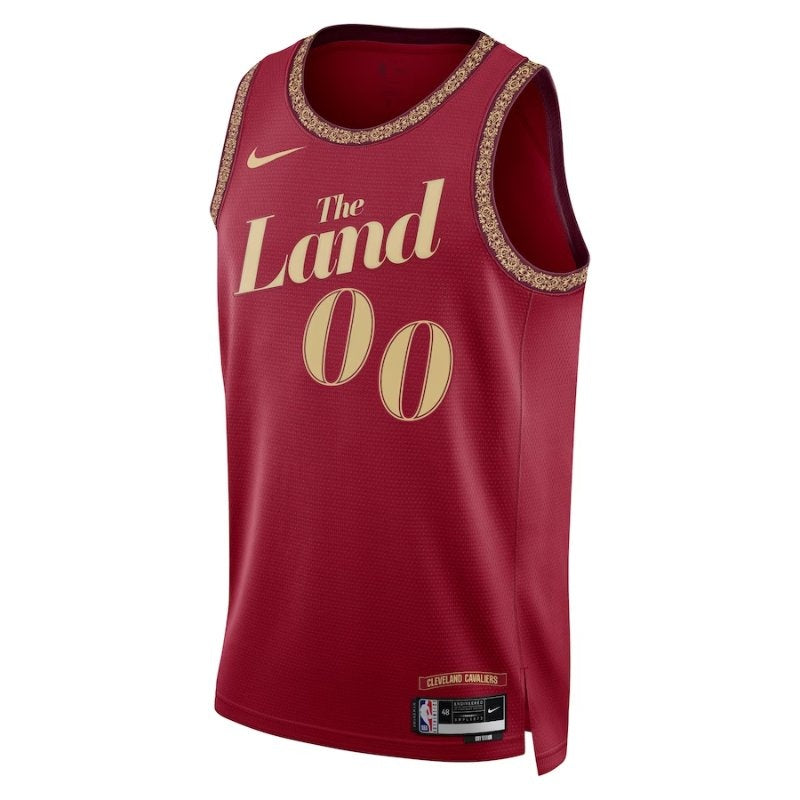 Camiseta NBA - Cleveland Cavaliers - 23/24 - Burdeos - Edición Ciudad