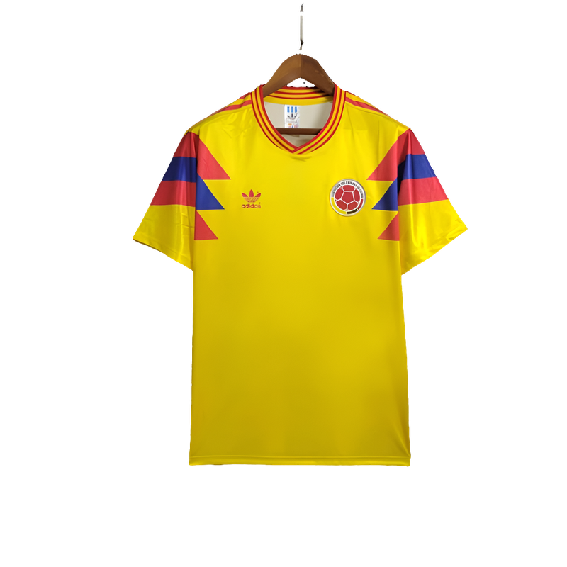 Camiseta Colombia 1990 I Casa - Versión Retro
