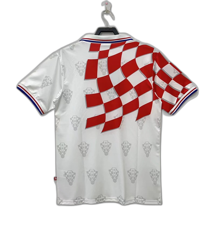 Camiseta Croacia 1998 World Cup I Casa - Versión Retro