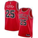 Camiseta NBA Dalen Terry - Chicago Bulls - 2022 - Edición Ícono - Rojo