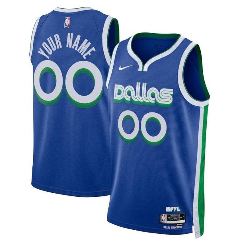 Camiseta NBA - Dallas Mavericks - 2023 - Edición Ciudad - Azul