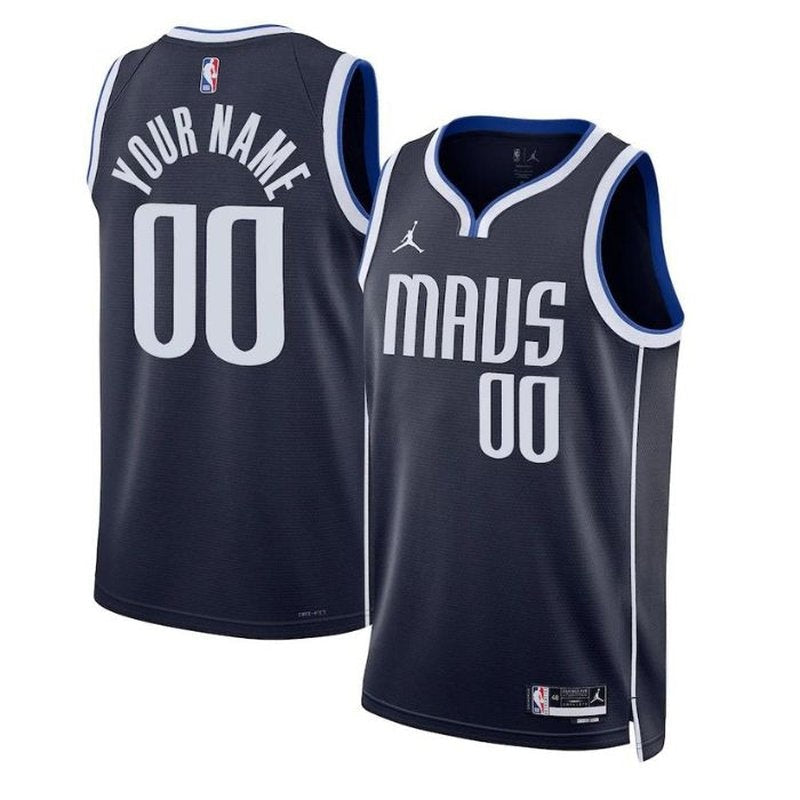 Camiseta NBA - Dallas Mavericks - 2023 - Edición de Impacto - Azul Marino