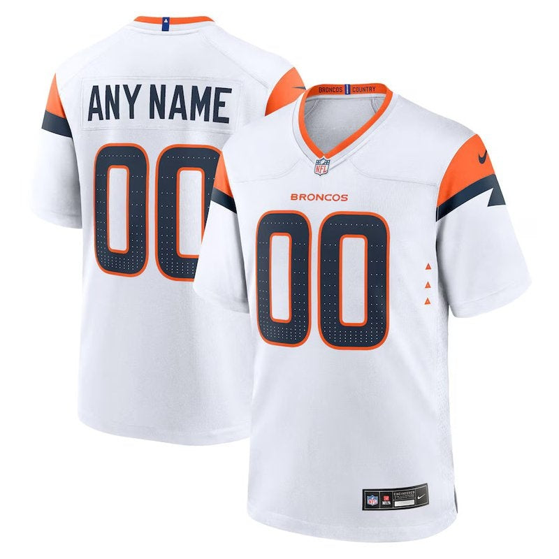 Camiseta NFL Denver Broncos - Colección Mile High - Versión de Juego - Blanco