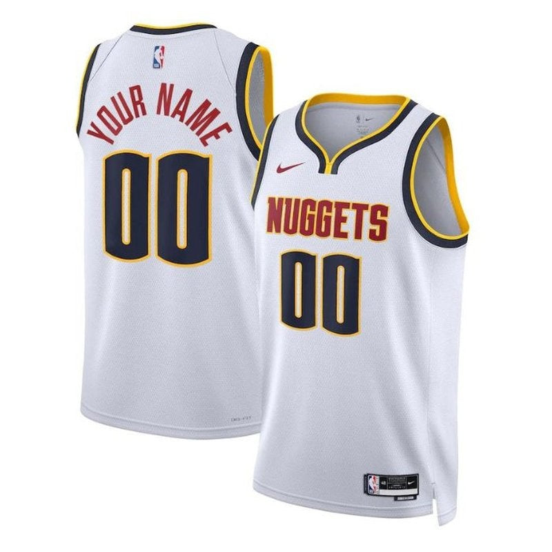 Camiseta NBA - Denver Nuggets - 2023 Blanco - Edición Asociación