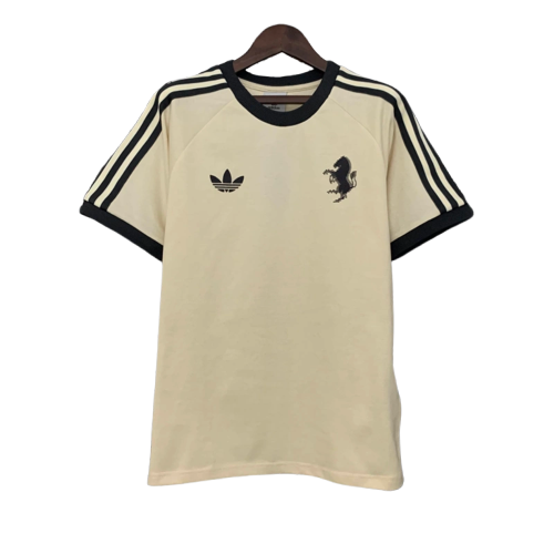 Camiseta Juventus 25/26 Edición Casual - Beige - Versión Aficionado