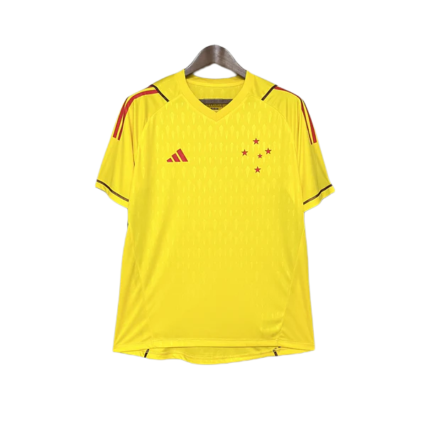 Camiseta Cruzeiro 24/25 Portero - Amarillo - Versión Aficionado