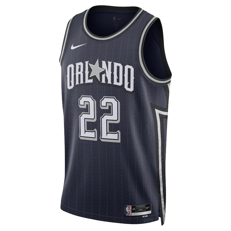 Camiseta NBA Franz Wagner - Orlando Magic - 23/24 - Azul Marino - Edición Ciudad