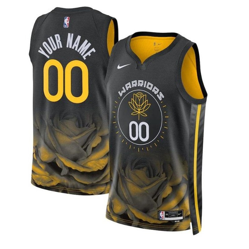 Camiseta NBA - Golden State Warriors - 2023 - Edición Ciudad - Negro