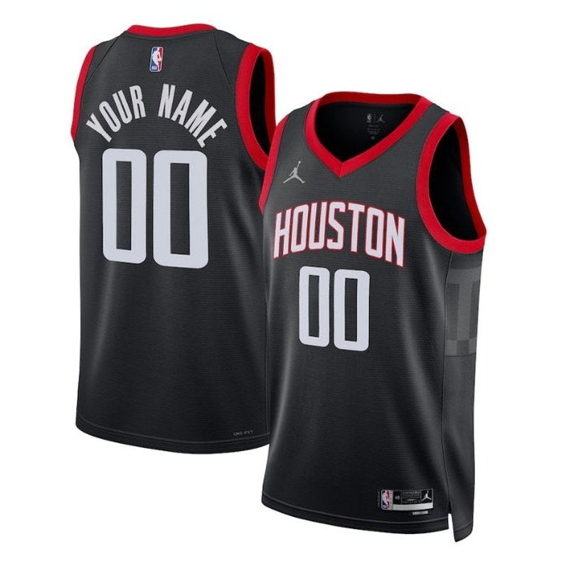 Camiseta NBA - Houston Rockets - 2023 - Edición de Impacto - Negro