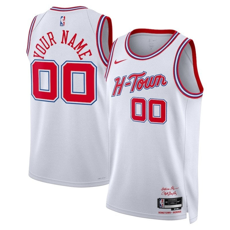 Camiseta NBA - Houston Rockets - 23/24 - Blanco - Edición Ciudad