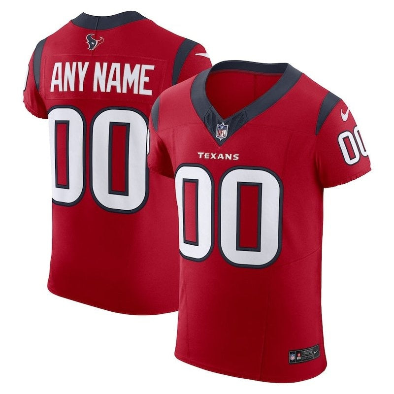 Camiseta NFL Houston Texans - Alternativa - Edición Personalizada - Rojo