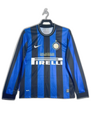 Camiseta Inter de Milán 2010 I Casa - Manga Larga Versión Retro