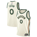 Camiseta NBA Jayson Tatum - Boston Celtics - 23/24 - Blanco - Edición Ciudad