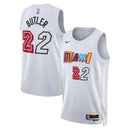 Camiseta NBA Jimmy Butler - Miami Heat - 2023 - Edición Ciudad - Blanco