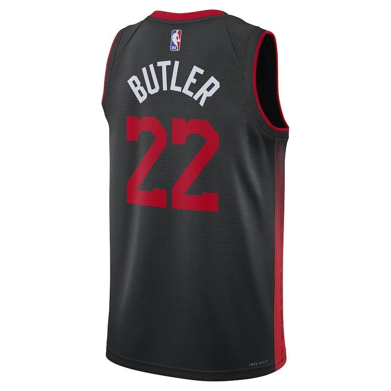 Camiseta NBA Jimmy Butler - Miami Heat - 23/24 - Negro - Edición Ciudad