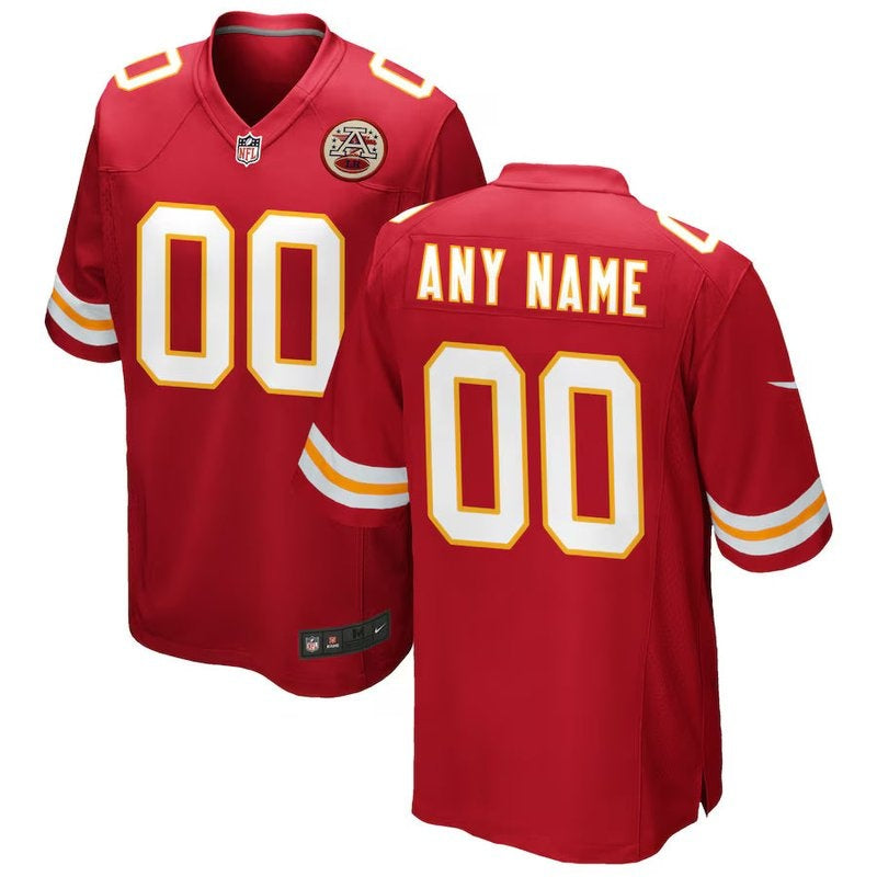 Camiseta NFL Kansas City Chiefs - Versión de Juego - Rojo