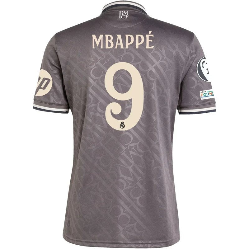 Camiseta Kylian Mbappe Real Madrid 24/25 III Tercera - Versión Aficionado