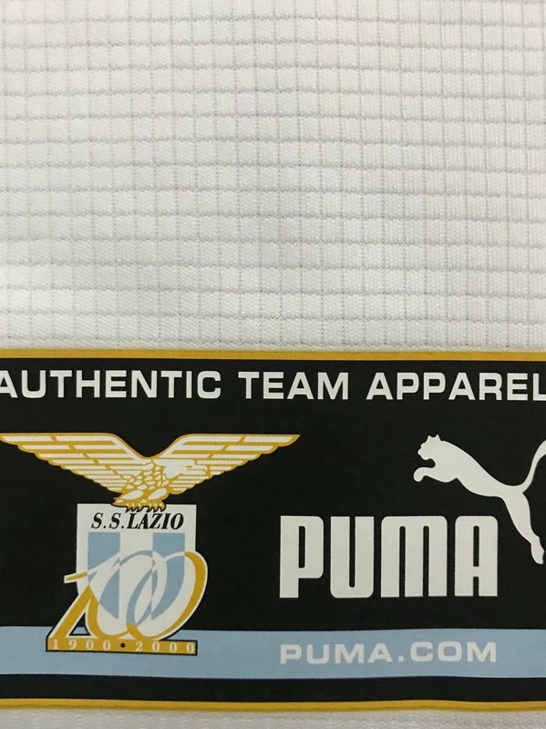 Camiseta Lazio 00/01 II Visitante Manga Larga - Versión Retro