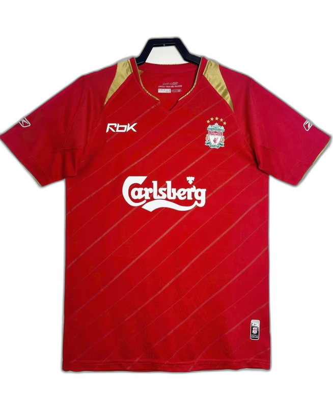 Camiseta Liverpool 05/06 I Casa - Versión Retro
