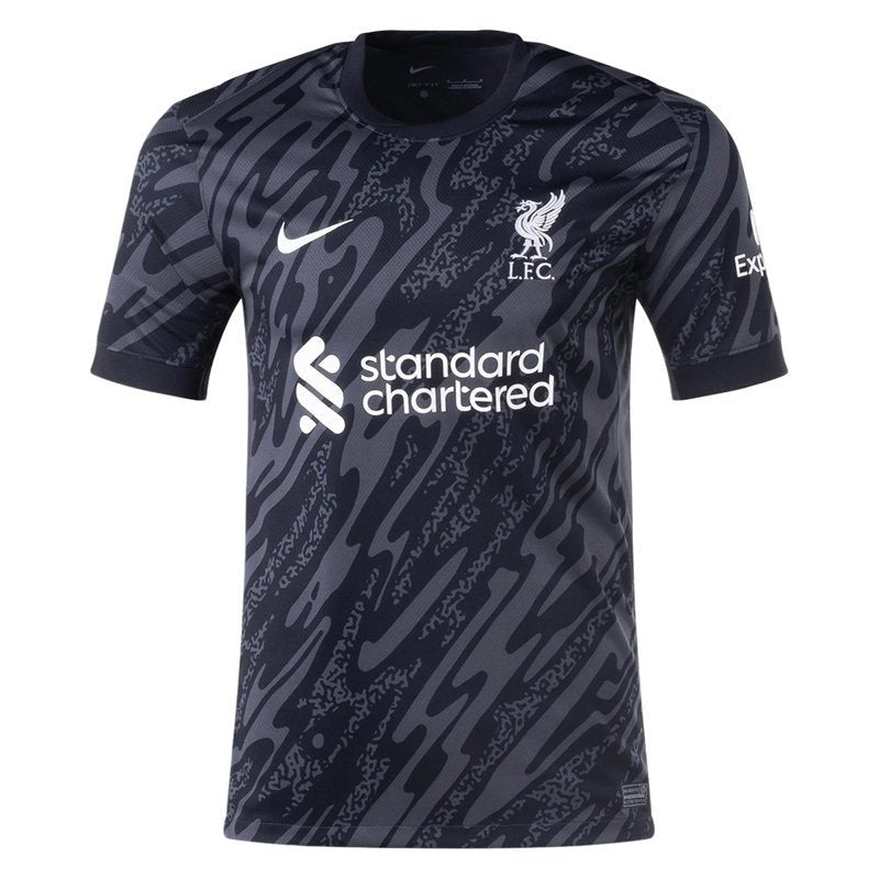 Camiseta Liverpool 24/25 Portero Negro - Versión Aficionado