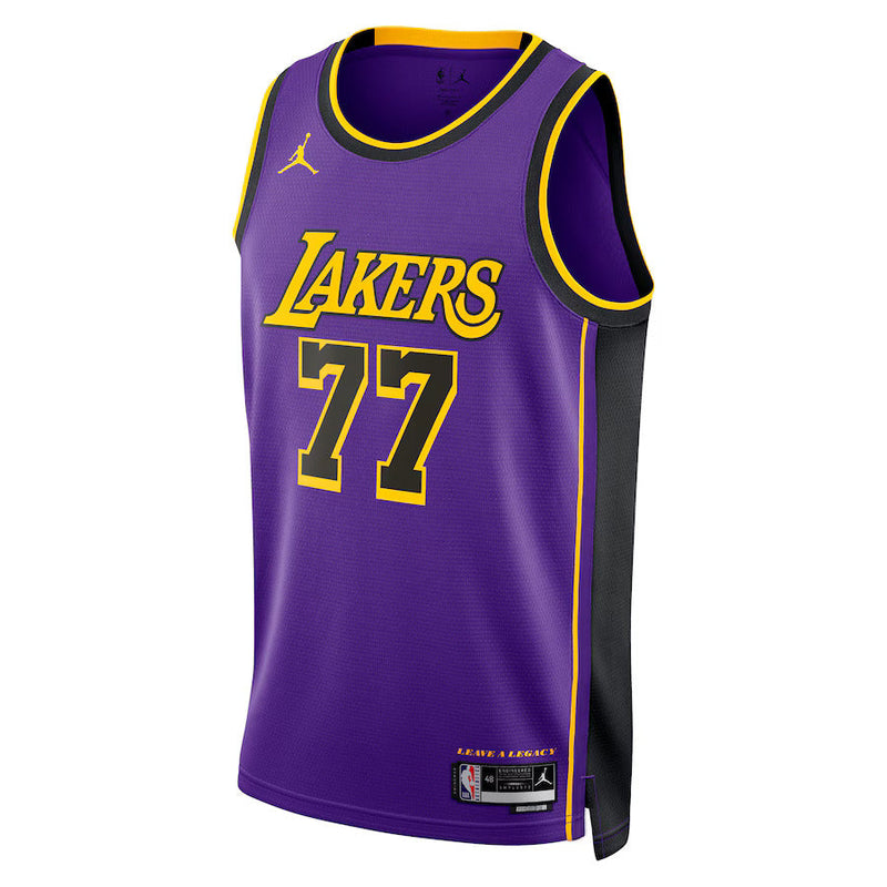 Camiseta NBA Luka Dončić - Los Angeles Lakers - Edición de Impacto 2024 - Morado - Unisex