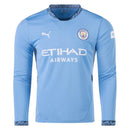 Camiseta Manchester City 24/25 I Casa - Manga Larga