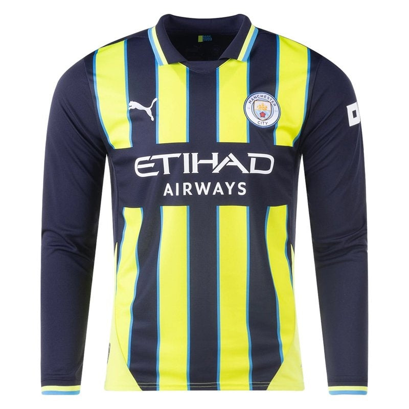 Camiseta Manchester City 24/25 II Visitante - Manga Larga