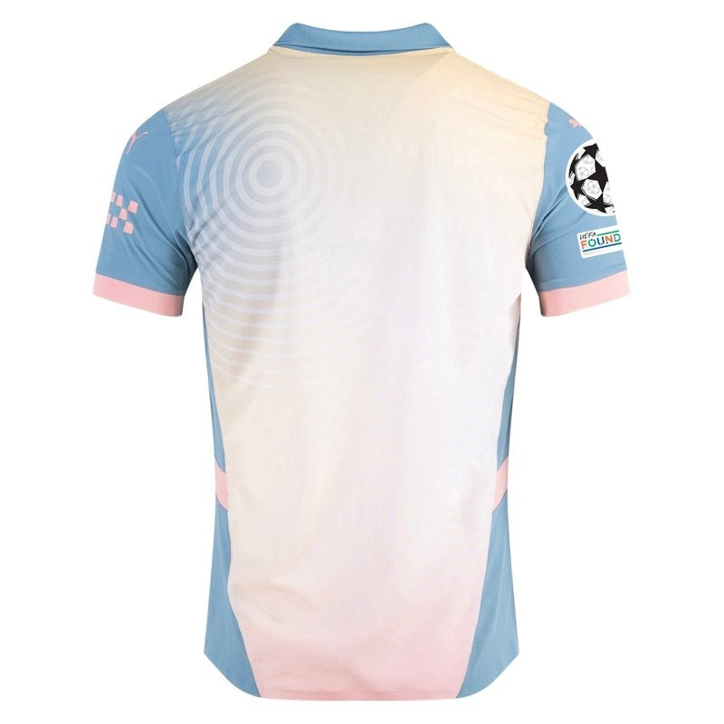 Camiseta Manchester City 24/25 IV Cuarta - Liga de Campeones - Versión Jugador