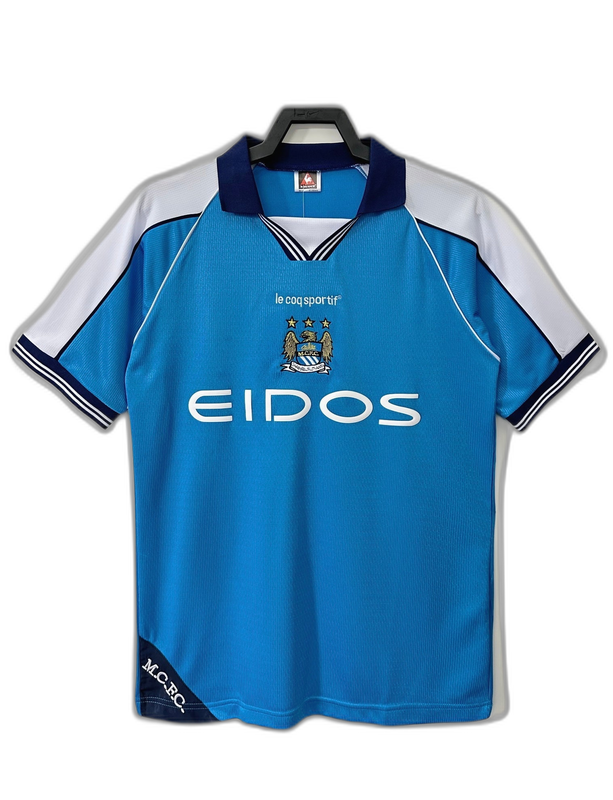 Camiseta Manchester City 99/01 I Casa - Versión Retro