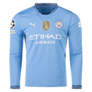 Camiseta Manchester City - Liga de Campeones - 24/25 I Casa - Manga Larga