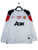 Camiseta Manchester United 10/11 II Visitante - Manga Larga Versión Retro