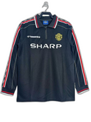 Camiseta Manchester United 1998 Portero Negro - Versión Retro