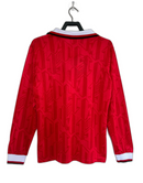 Camiseta Manchester United 92/94 I Casa - Manga Larga Versión Retro