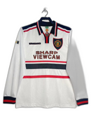 Camiseta Manchester United 98/99 II Visitante - Manga Larga Versión Retro