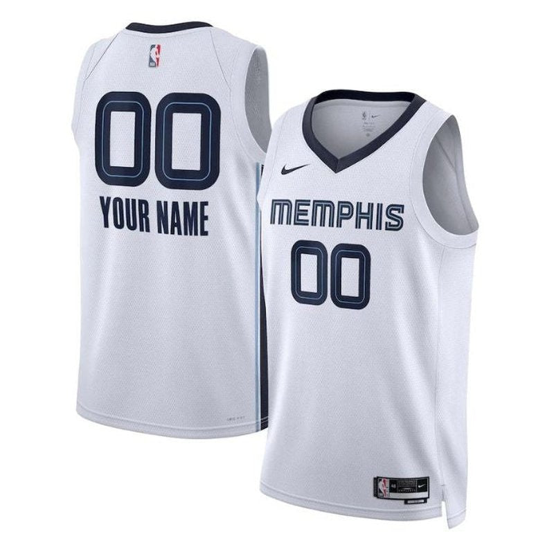 Camiseta NBA - Memphis Grizzlies - 2023 Blanco - Edición Asociación