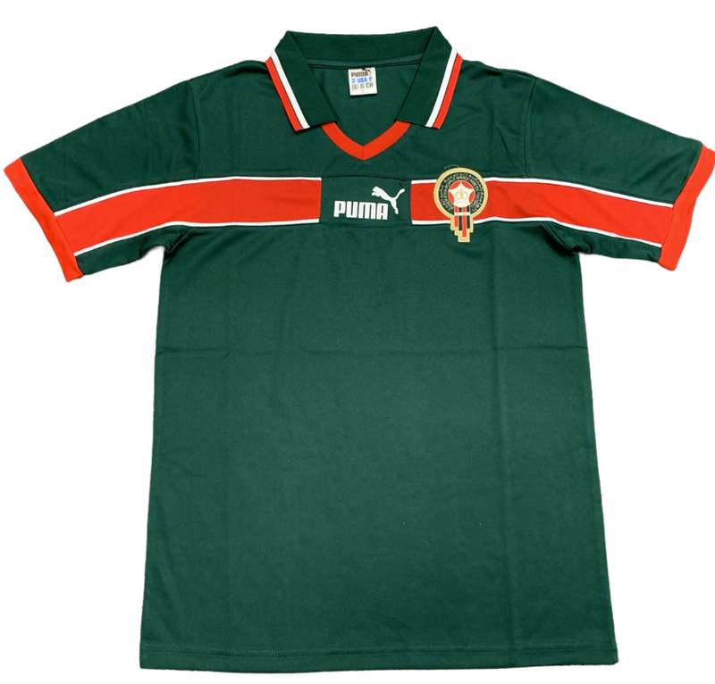 Camiseta Marruecos 1998 I Casa - Versión Retro