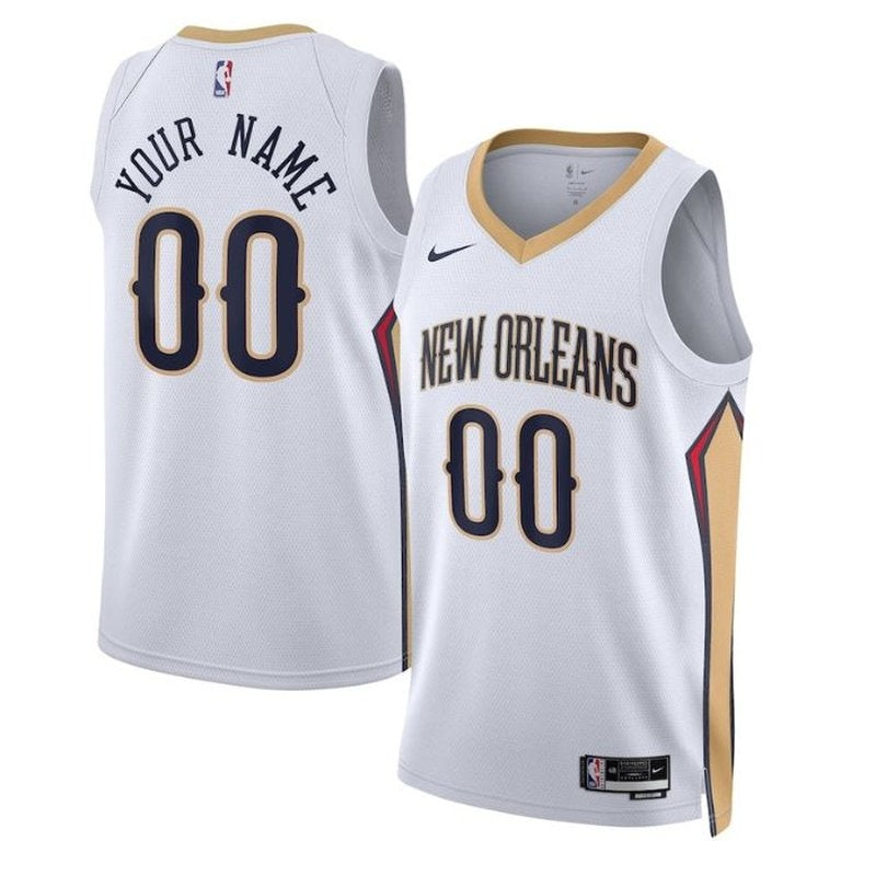 Camiseta NBA - New Orleans Pelicans - 2023 Blanco - Edición Asociación