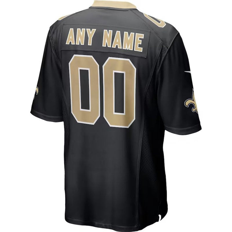 Camiseta NFL New Orleans Saints - Versión de Juego - Negro