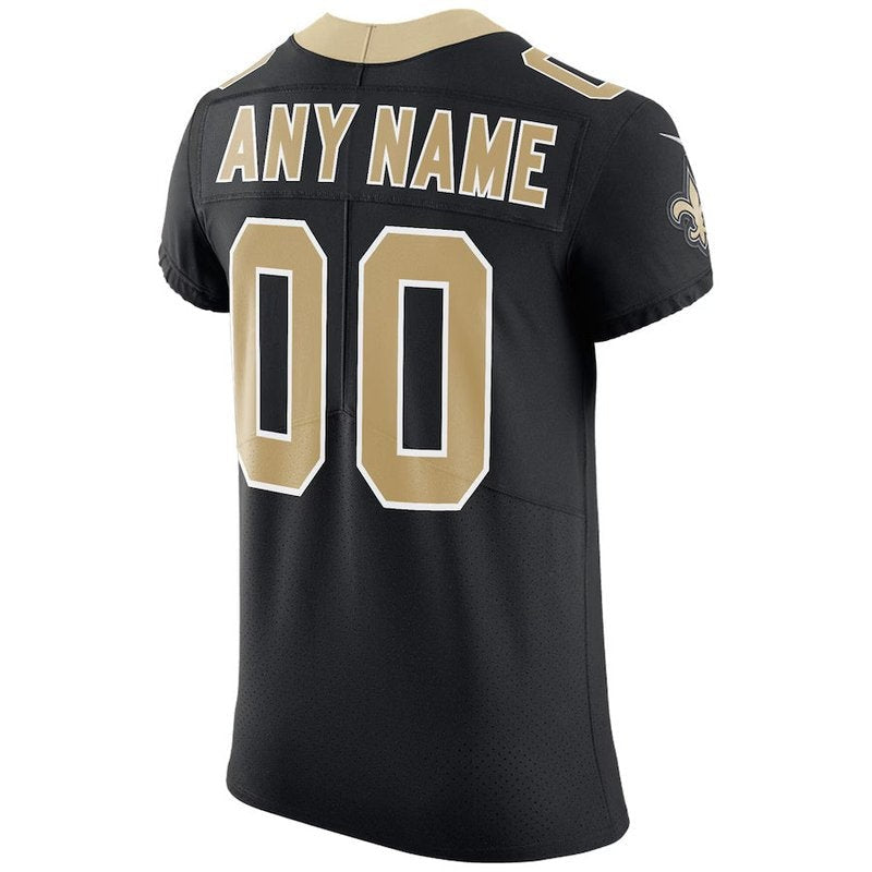 Camiseta NFL New Orleans Saints - Edición Personalizada - Negro