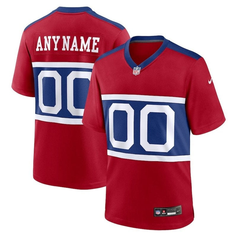 Camiseta NFL New York Giants - Versión Alternativa de Juego - Rojo