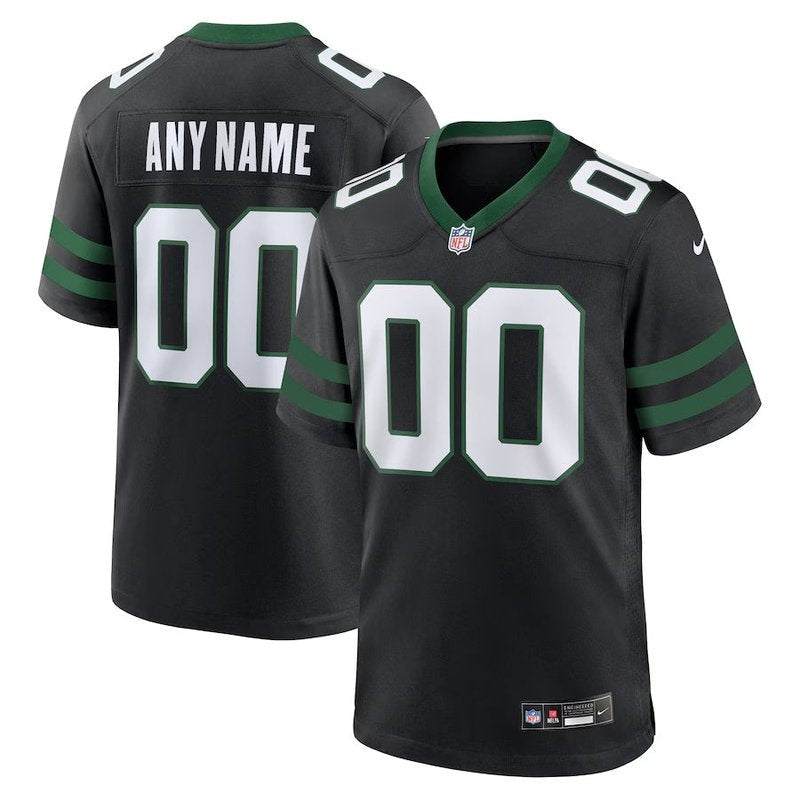 Camiseta NFL New York Jets - Versión Alternativa de Juego - Negro