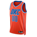 Camiseta NBA - Oklahoma City Thunder - 2023 - Edición de Impacto - Naranja