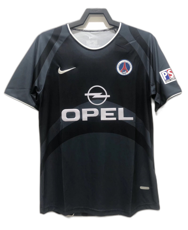 Camiseta Paris Saint-Germain (PSG) 2001 Negro - Versión Retro