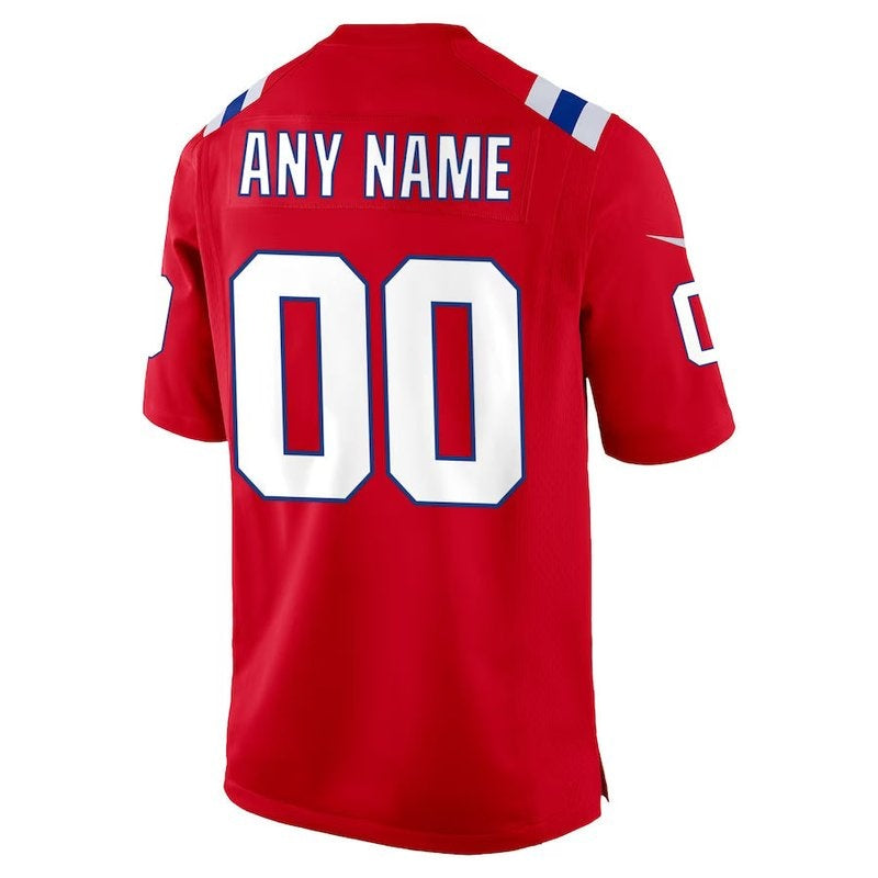 Camiseta NFL Patriots - Edición Personalizada Alternativa - Rojo