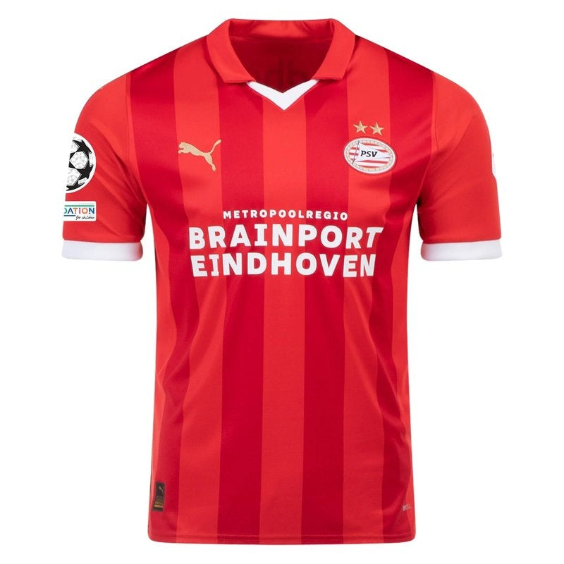 Camiseta PSV Eindhoven 23/24 I Casa - Liga de Campeones - Versión Aficionado